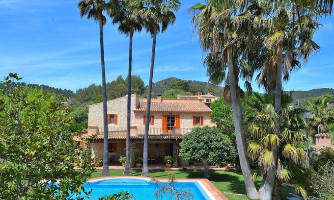 Binissalem Villa | Casa Binissagar II 106 lujosa villa con piscina privada, sauna, jacuzzi, zona infantil y barbacoa