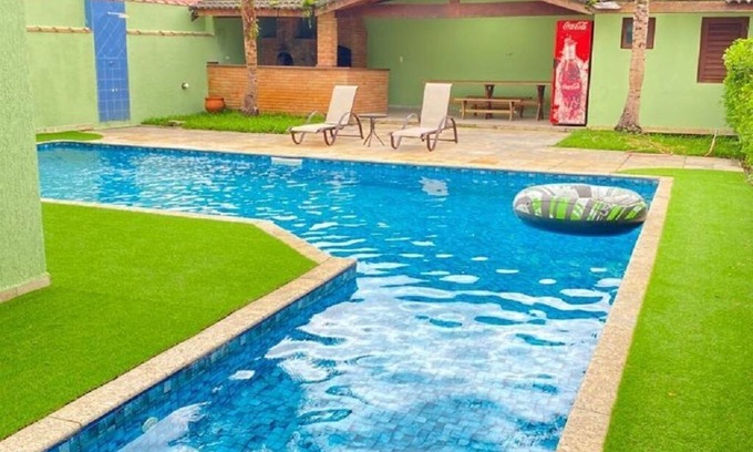 Morada da Praia Casa | Casa com Piscina - Condomínio Morada da Praia - Bertioga