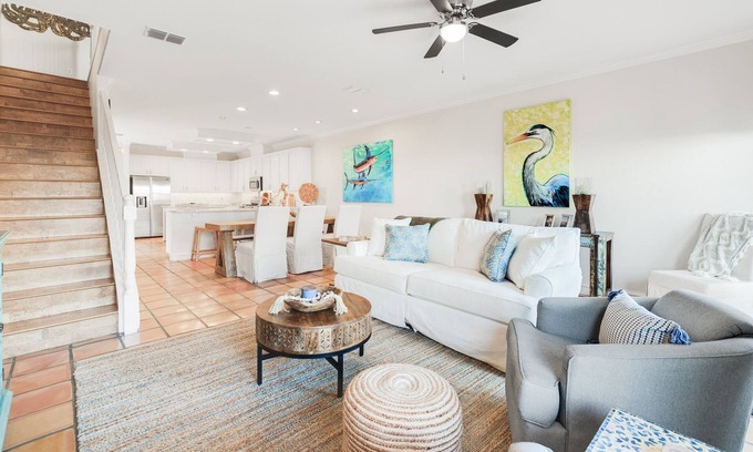 Corpus Christi Casa | Casa Buenos Dias, great views and canal access from the back deck.