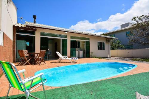 Pinheira Casa | Casa c/Piscina a 250m da Praia da Pinheira PLH006