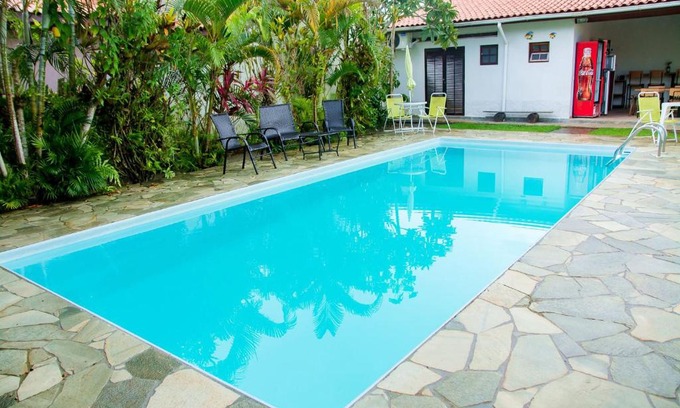Morada da Praia Casa | Casa c Piscina e Churrasq na Praia da Boraceia SP