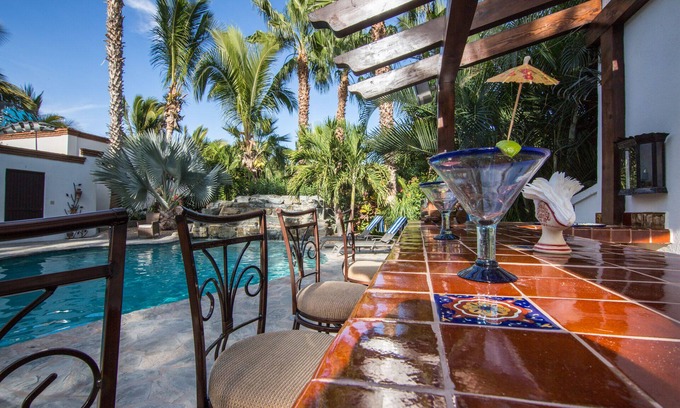 El Pescadero Casa | Casa Cascada View casita !! ¡Un oasis privado de palmeras y albercas a minutos de la playa!