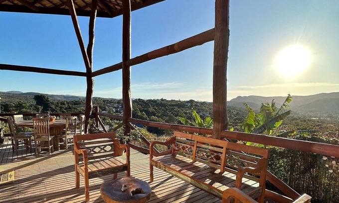 Alto Paraiso de Goias Casa | Casa Castor Luxo e Ofurô de Pedras