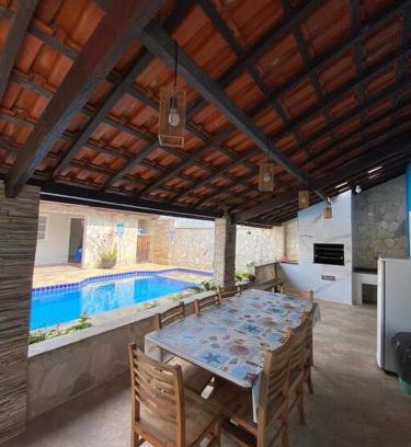 Itanhaem Casa | Casa com piscina a 300 metros do Mar
