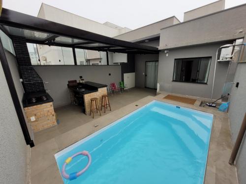 Barra Velha Casa | Casa com piscina e espaço gourmet 300m do mar