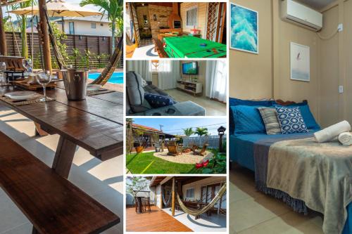 Barra Velha Casa | Casa com Varanda Incrível - Sinuca, Pepolim, Piscina, Praça de Fogo - Próximo ao Parque Beto Carrero World