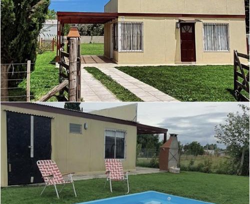 Partido de Chascomús Casa | Casa con PILETA, PARRILLA y cochera cubierta