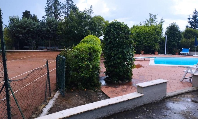 Montespertoli Apartamento | casa con piscina e tennis