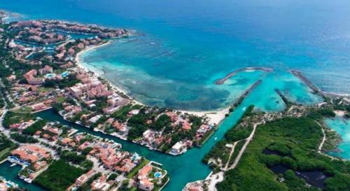 Puerto Aventuras Casa | Casa con vista a la Marina, A UNOS PASOS DE LA PLAYA