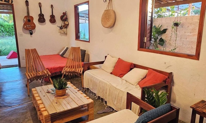 Icapui Casa | Casa da Ceu, close to the slope of Picos Beach