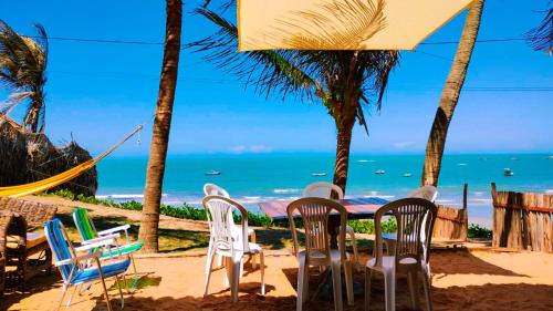 Icapui Casa | Casa da Peroba Sol - Pé na Areia - Praia da Peroba - Icapuí