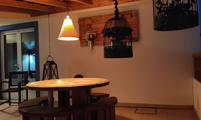 Casais do Rio Cabaña | CASA DAMELIA POLO2-Casa cerca de Óbidos en la vertiente de reciclaje décor