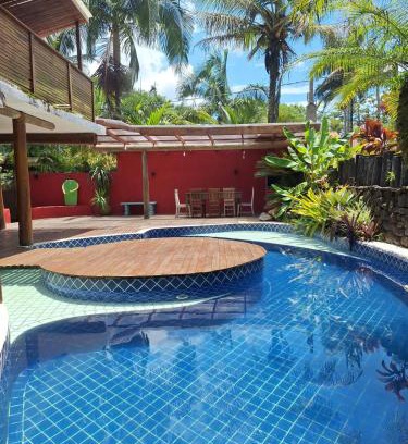 Itamambuca Casa | Casa das Palmeiras Pé na Areia