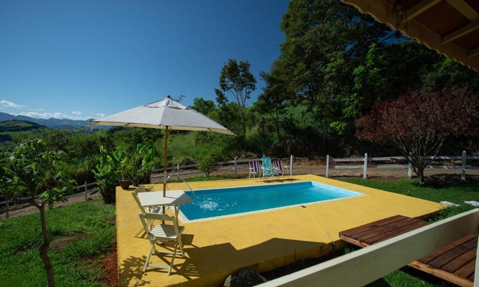 Paraisopolis Chalet De Esquí | Casa de campo Bosque das Pitaias