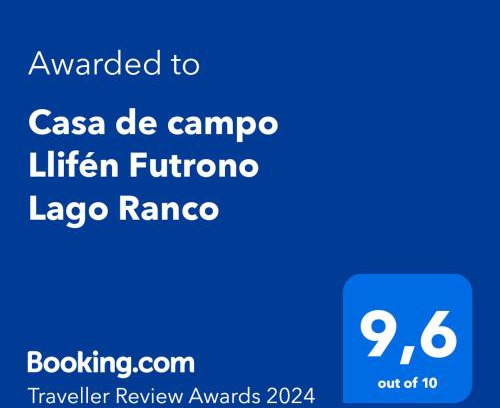 Llifen Apartamento | Casa de campo Llifén Futrono Lago Ranco
