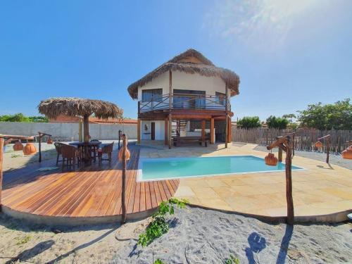 Barra Grande Chalet De Esquí | Casa de Sal - Barra Grande (Piscina, lounge e churrasqueira)