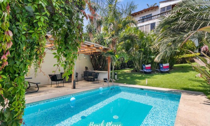 Bucerías Villa | Casa del Viento - Large Family Villa with Private Pool in Golden Zone