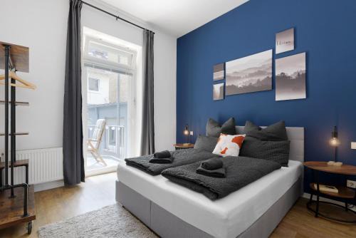 Wiesbaden Apartamento | Casa di Nero Komfort mit Innenstadtlage und Balkon