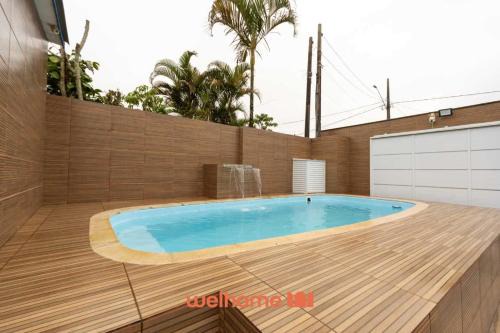 Santa Terezinha Casa | Casa em Itanhaém com piscina e churrasqueira