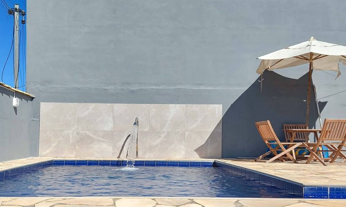 Rio das Ostras Casa | Casa com piscina perto da praia em Rio das Ostras