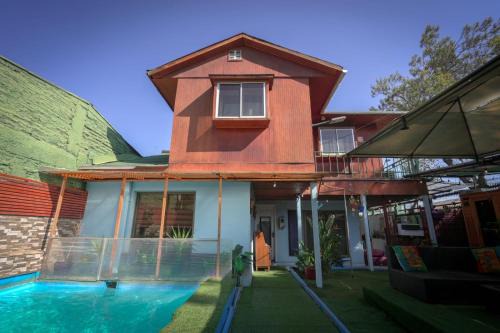 Lo Aranguiz Apartamento | Casa en segundo piso con Sauna, Jacuzzi y Piscina