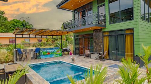 Peñas Blancas Casa | Casa Esmeralda-5min to La Fortuna,King beds & pool