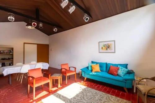 Sao Paulo Villa | Casa espaçosa, jardim enorme, refúgio natureza SP