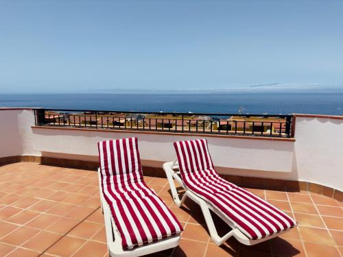 Puerto de Santiago Apartamento | Casa Heidi - Pool - Sunsets - Ocean, Cliffs view - garage - AC