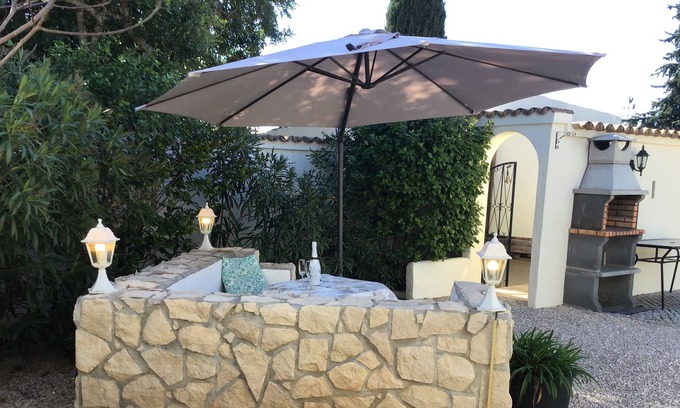 Boliqueime Cabaña | Casa Hibiscus great value family break private garden pool 10 mins to the beach