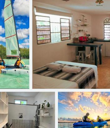 Mario Villanueva Madrid Hotel | Casa Hotel Arte y Selva Bacalar - Free Kayyaks