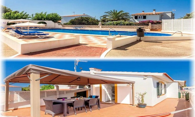 Cala'n Bosch Apartamento | Casa Julia B8 Bon Repos, piscine et plage à pieds!