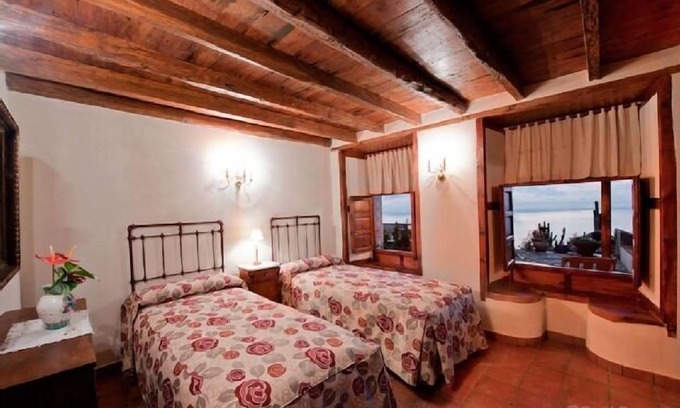 Los Quemados Cabaña | Casa Los Melindros con vistas al mar y los volcanes