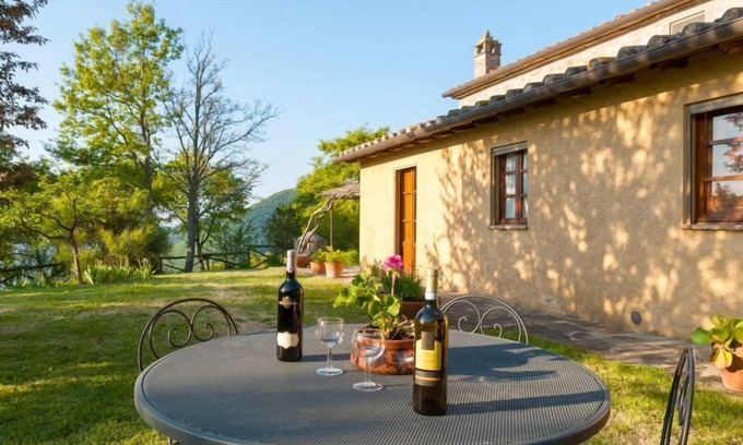 Cortona Villa | Villa para 4 personas con piscina privada situada en una posición panorámica en la frontera entre Toscana y Umbría