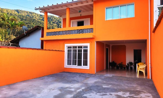 Pereque-Acu Casa | Casa Laranja Perequê Açu - Ubatuba SP