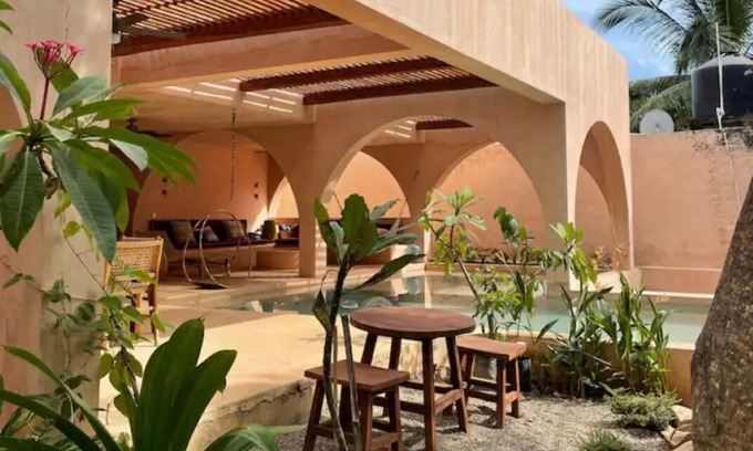 Chacala Apartamento | Casa Liquen "Habitación Rosa Morada"