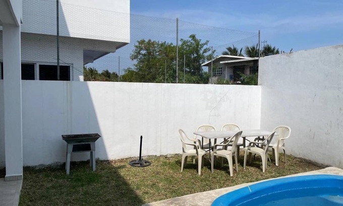 Tuxpan Apartamento | CASA LUNA con 3 habitciones alberca y wifi