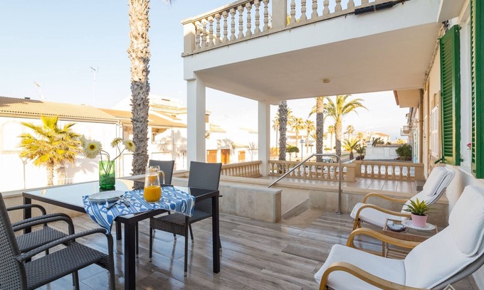Son Baulo Cabaña | Casa Maria - Bonita casa con terraza en Can Picafort