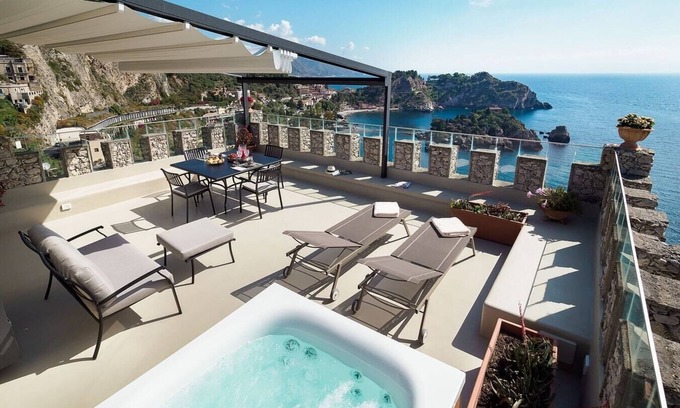 Taormina Apartamento | Casa Marlena - Tower overlooking the sea