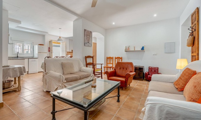 Valderrubio Casa | 'Casa Mercedes en la Vega de Granada' con terraza privada, jardín privado y balcón