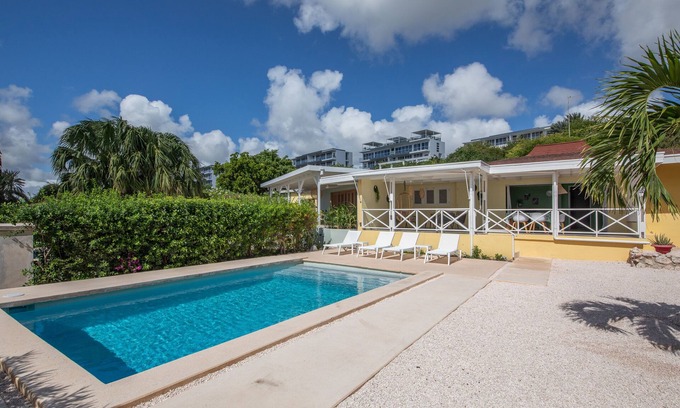 Piscadera Casa | Casa Monte Bello - Cozy bungalow with great ocean view