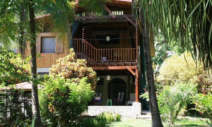 Montezuma Villa | Casa Montezuma: Espectacular Almendra-Wood House con Canopy Vista cubierta