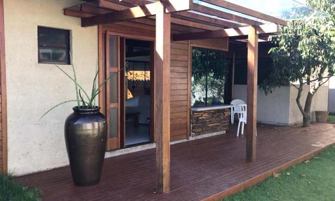 Rio Vermelho Sul Casa | Casa na praia , Ar c, pisc,bosque , dunas e lagoa