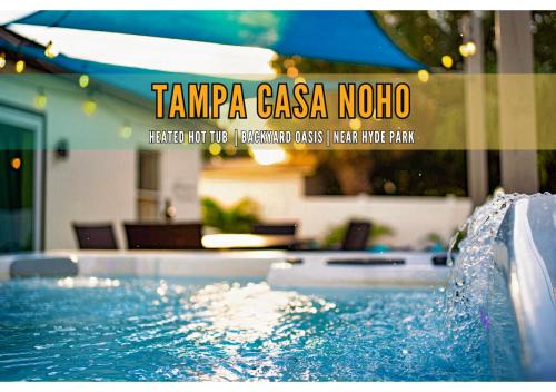 North Hyde Park Casa | Casa Noho in Central Tampa, Hot Tub, Near Hyde Park
