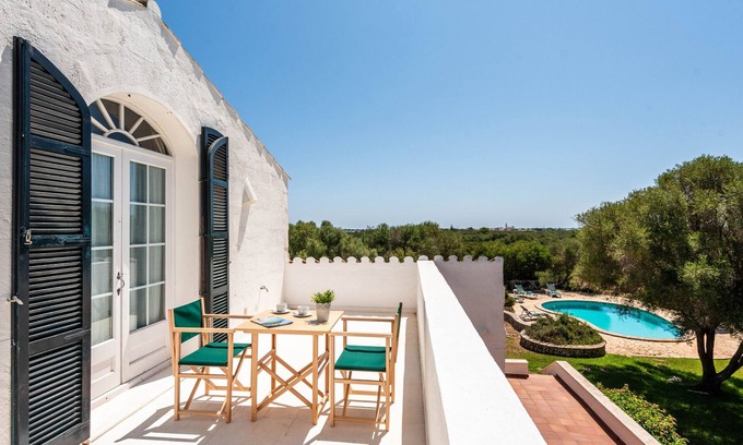 Biniparrell Cabaña | Casa Nova de Biniparrell- Casa rural con piscina