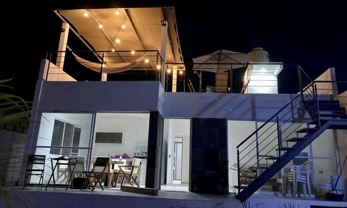 Jojutla Casa | Casa Nueva con Alberca Privada y Roof con Hermosa Vista al Lago