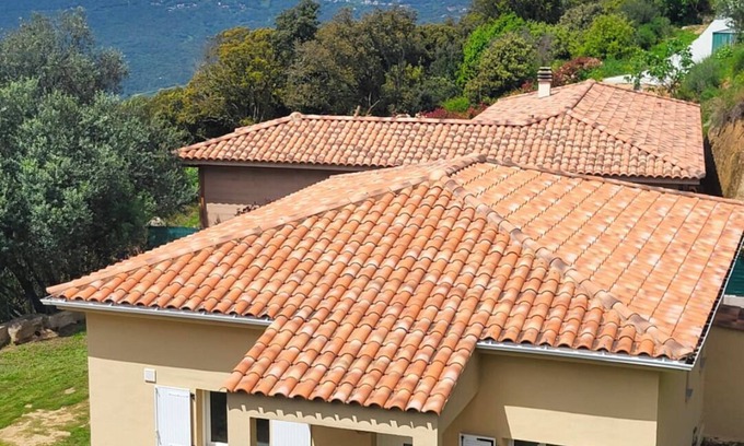 Viggianello Casa | Casa Orizonte, Villa, Viggianello Heights, View on the Valinco gulf