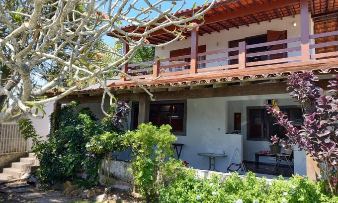 Sao Pedro da Aldeia Casa | Casa pé na areia - 4m da praia!