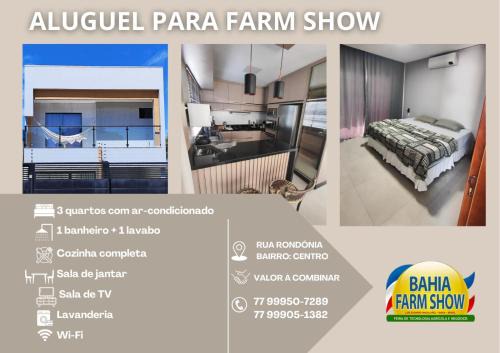 Centro Casa | Casa para período Bahia Farm Show valor negociável