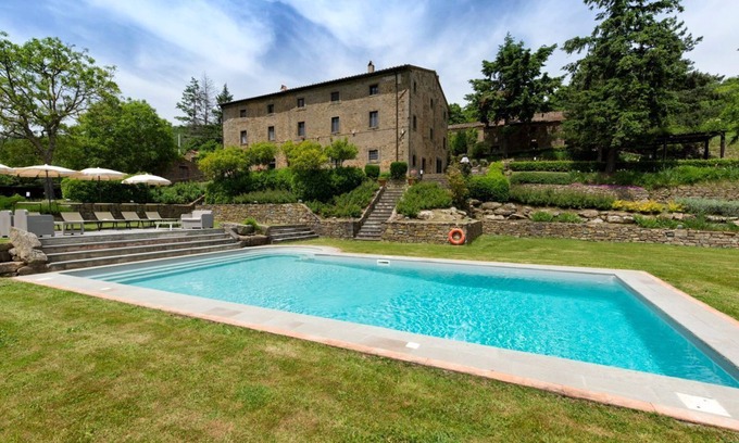 Pieve di Chio Villa | Casa Quintieri - Ocho Habitaciones Villa, Capacidad 16