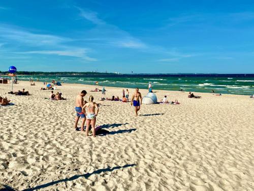 Haffkrug Apartamento | Casa Raphael direkt am Scharbeutzer Strand